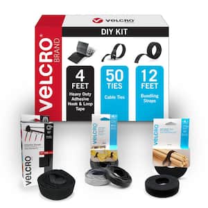 Buy Klebeshop24 Velcro, self-adhesive, set of hooks and fleecy