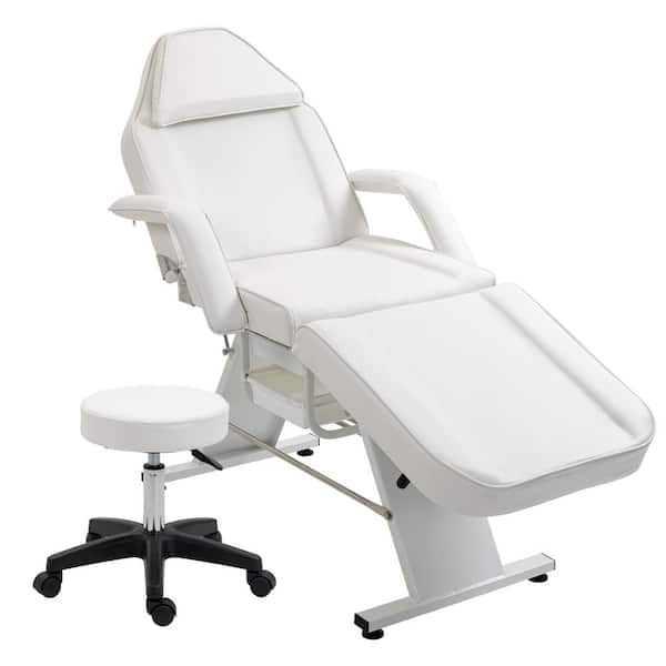 Aoibox Adjustable Massage Salon Tattoo Barber Spa Chair with 2 