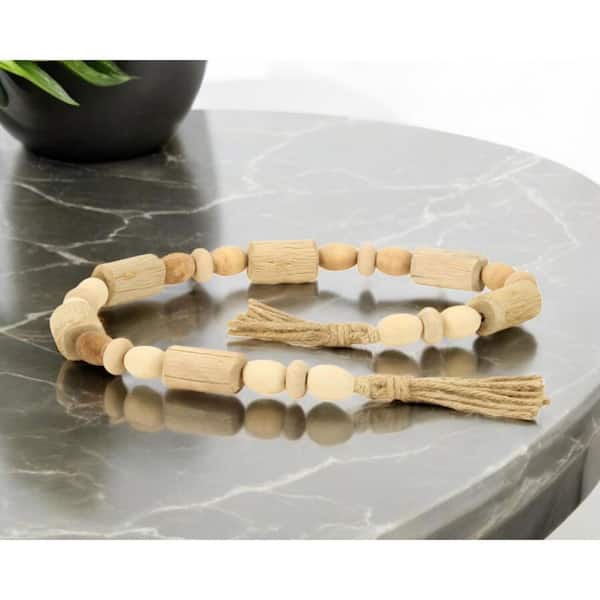 Brown 40 in. x 1.5 in. Novelty Jute Holiday