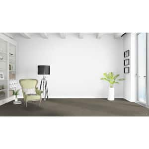 Moonlight  - Afterglow - Gray 32 oz. SD Polyester Texture Installed Carpet