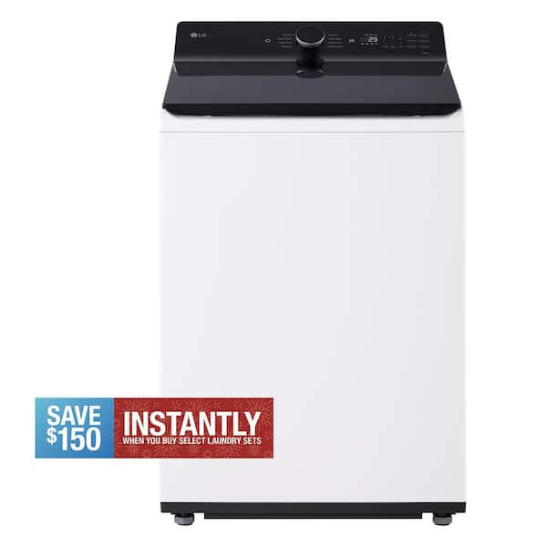 5.5 cu. ft. SMART Top Load Washer in Alpine White with Impeller, Easy Unload and TurboWash3D Technology