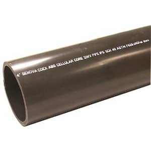 ABS-DWV Pipe, Cellular Core, 2 in. x 10 ft.