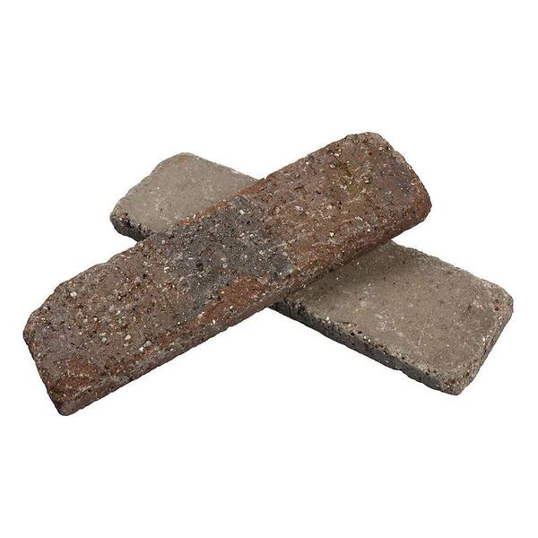 Old Mill Brick Promontory Thin Brick Singles - Flats (Box of 50) - 7.625 in x 2.25 in (7.3 sq. ft)