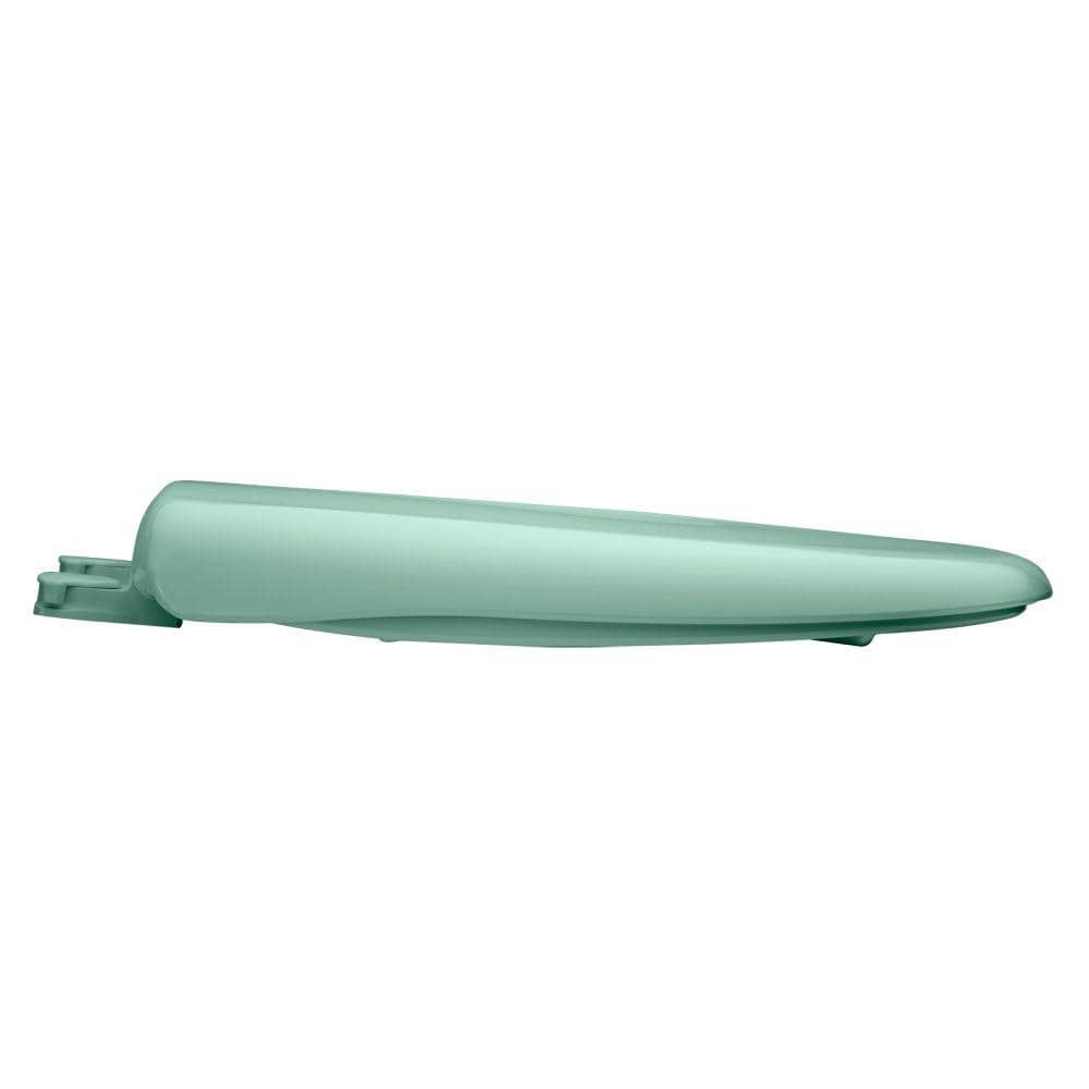 Ming Green Round Slow-Close Plastic Toilet Seat
