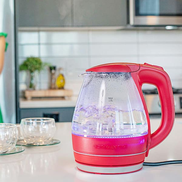 Gorgeous electric glass kettle 😍. #viral #electricglasskettle #humor