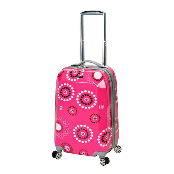 One Size ROCKLAND F151-HEART 20-Inch Polycarbonate Carry-On Heart 