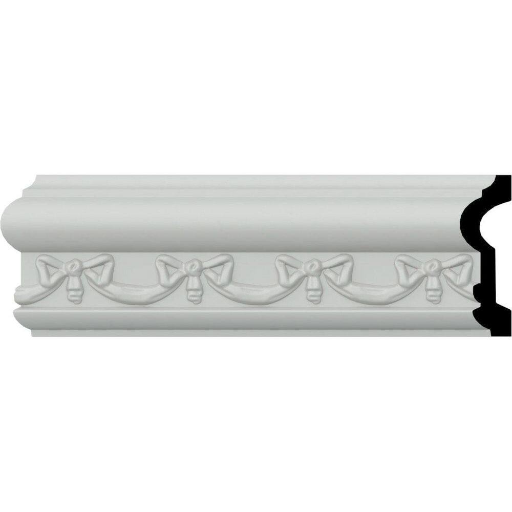 SAMPLE - 1 in. x 12 in. x 3-1/8 in. Polyurethane Federal Chair Rail Moulding price history on PriceWatchPro