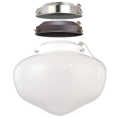 Globe Ceiling Fan Light Kits, Ceiling Fan Light Globe Replacement