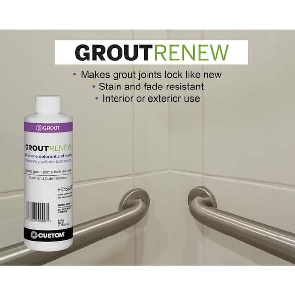 8 Oz Grout Renew Colorant, Kitchen Tile Grout Sealer Home Depot