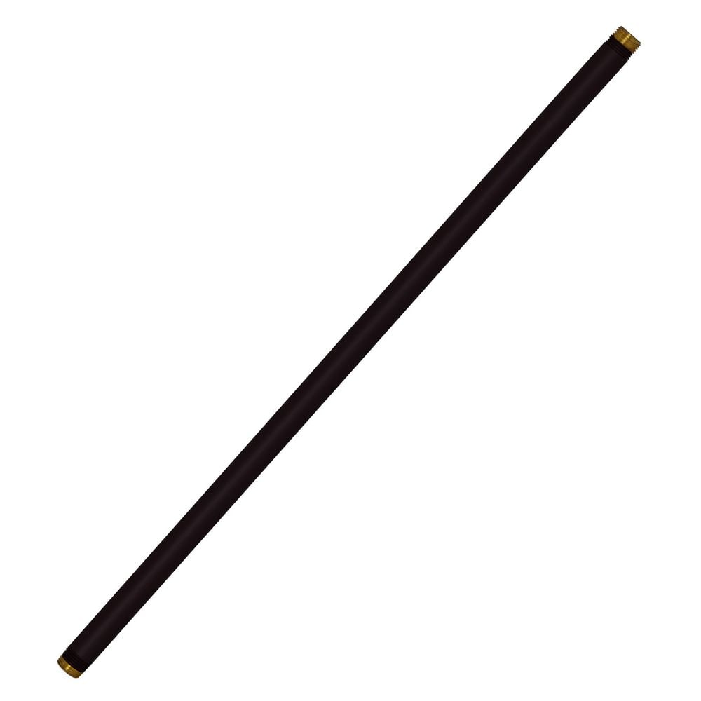 1/2 in. x 1.5 ft. Brass IPS Pipe Nipple, Matte Black price history on PriceWatchPro