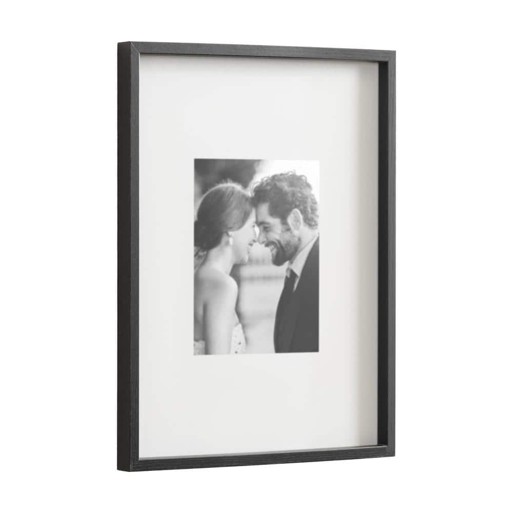 Black Wood Wall Picture Frame Set of 3