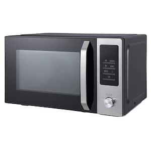 1.0 cu. ft. Countertop Microwave in Stainless and Black with Air Fryer