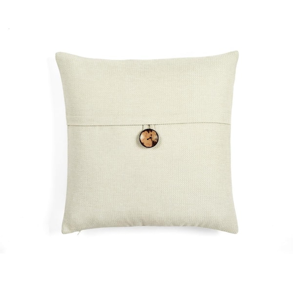 Pottery barn clearance button pillow cover