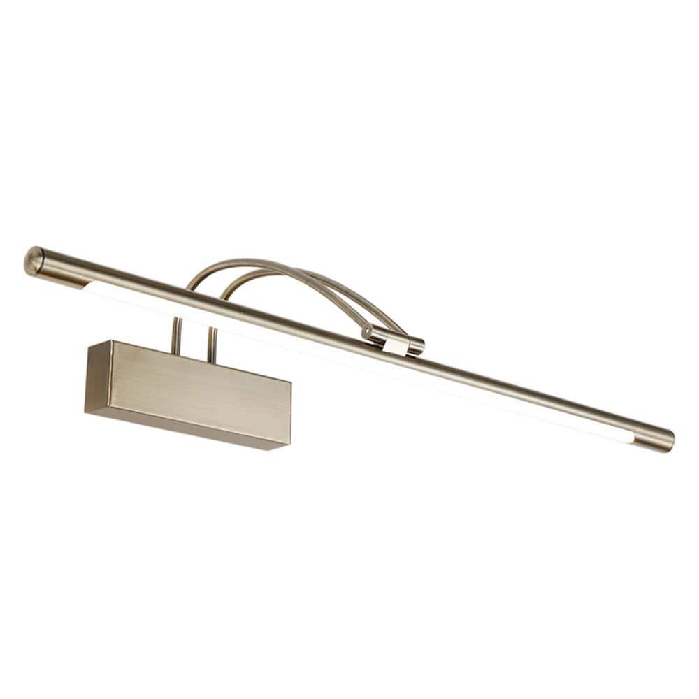 Modern 32 in. 1-Light 15-Watt Silver LED Vanity Light