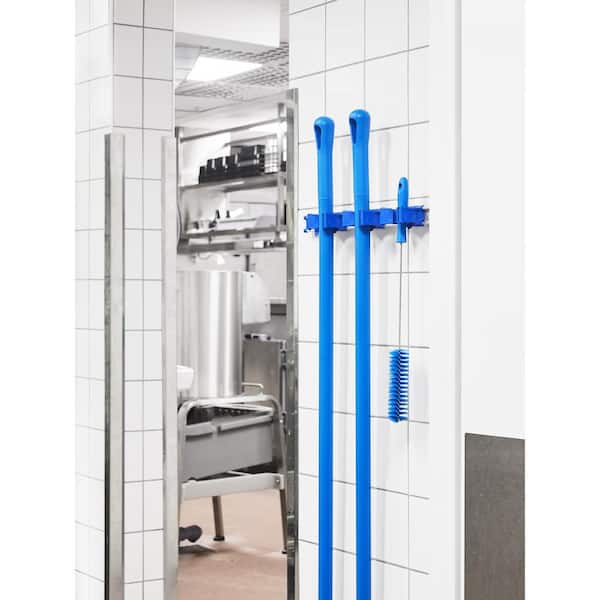 21.5 in. Blue Garage, Garden and Sports Tool Organizer with 3 One-Size-Fits-All Tool Holders