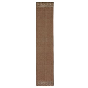 Lachlan Copper and Cream 2 ft. x 10 ft. Runner Rug