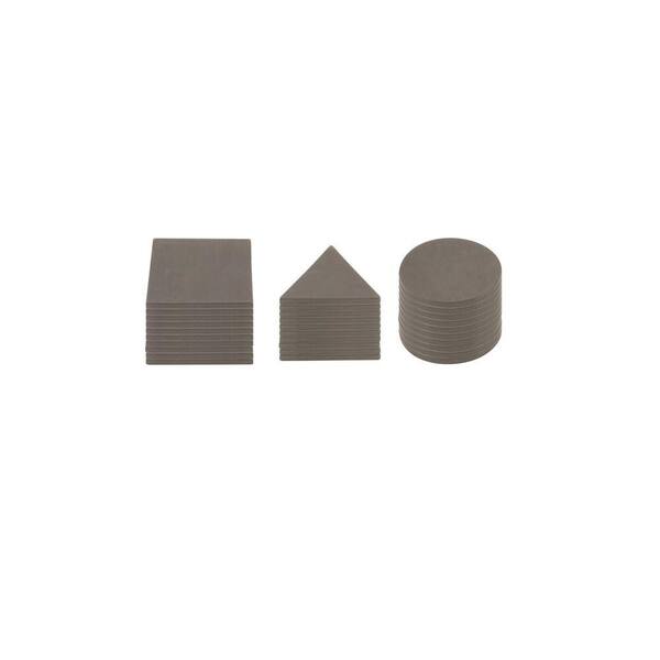 Everbilt Flexible Magnets Assorted Shapes (30-Piece per Pack)