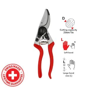 F9 8.3 in. Large Left Hand Pruner with 1 in. Cut Capacity, High Performance, Ergonomic