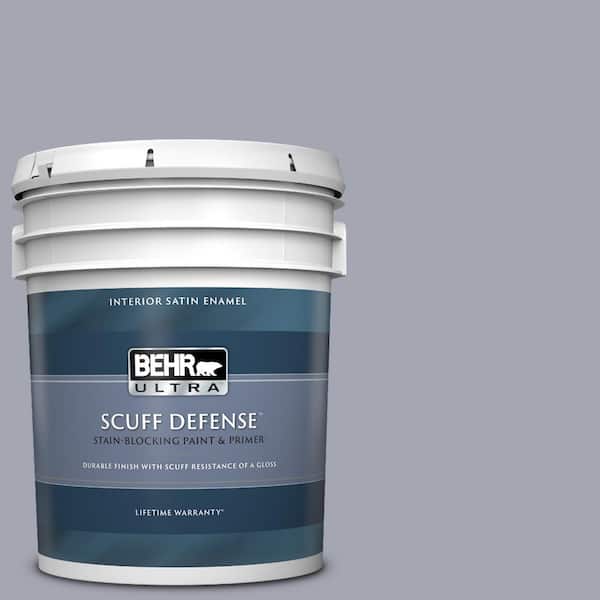BEHR ULTRA 5 gal. #T12-3 Canyon Sunset Extra Durable Satin Enamel Interior Paint & Primer