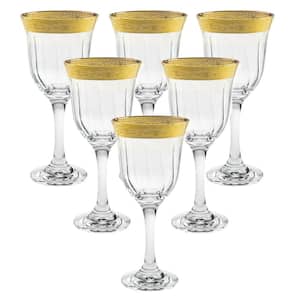 Melania Collection Gold Red Wine (Set of 6)