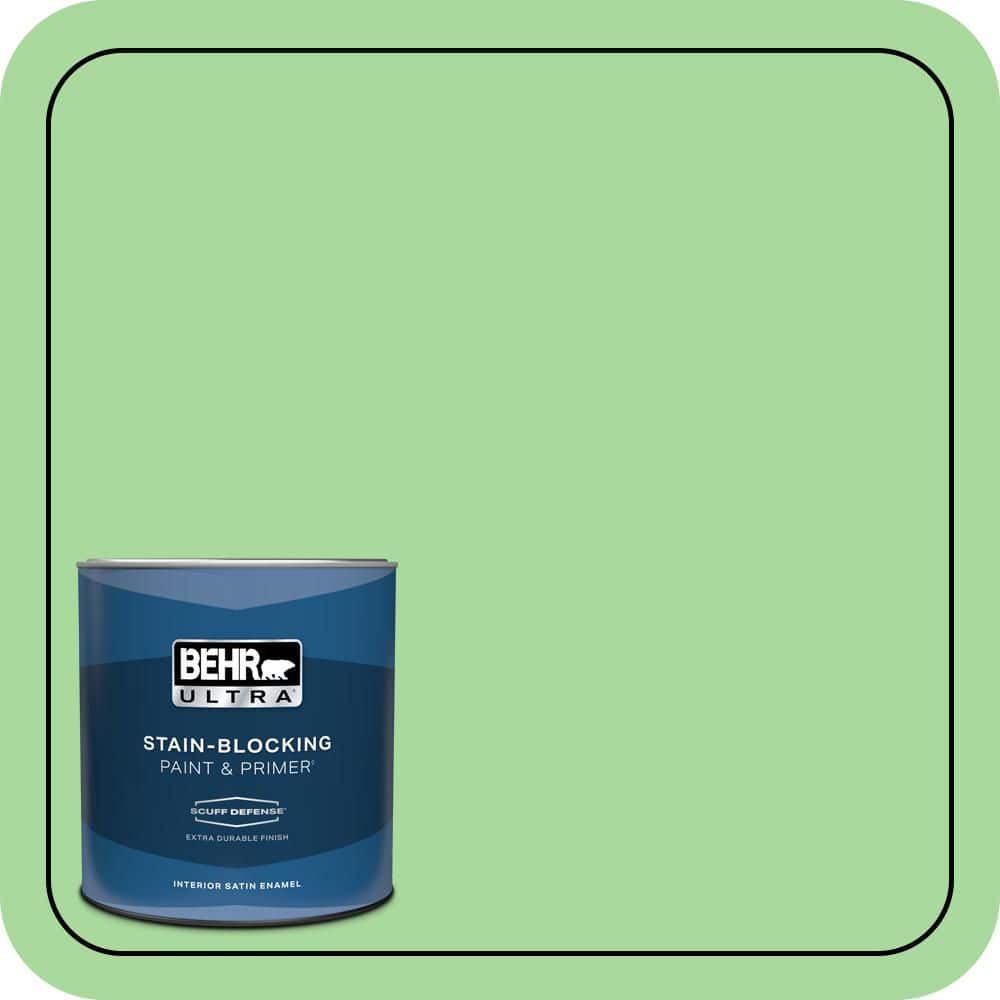 1 qt. #440B-4 Cool Aloe Extra Durable Satin Enamel Interior Paint & Primer price history on PriceWatchPro