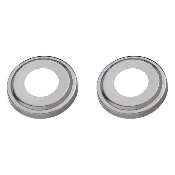 SWIMLINE Ladder Escutcheon Plates In-Ground Stainless Steel for Ladder (2 pack )