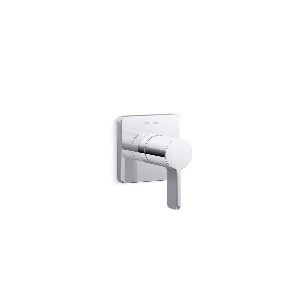 Parallel 1-Handle Wall Mount Valve Handle Trim Kit in Polished Chrome (Valve Not Included) price history on PriceWatchPro