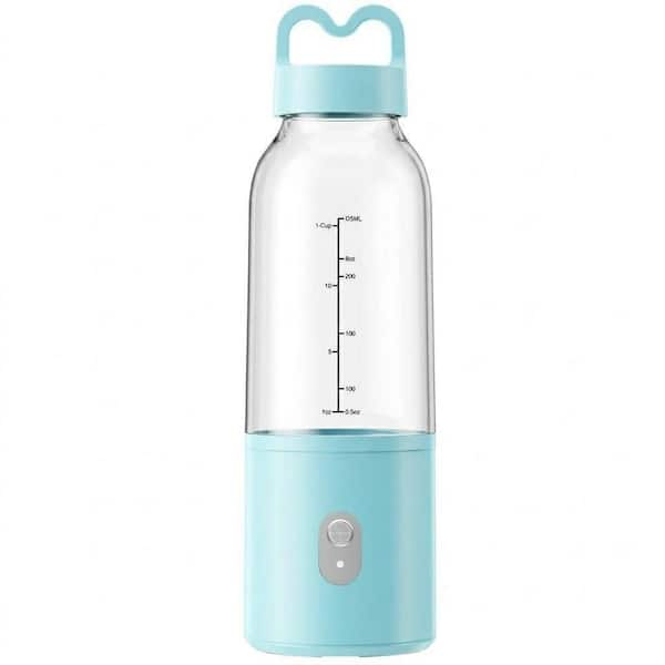 Blue 175W ABS Stainless Steel Personal Blender Juicer Powerful Ice Crushing One-Touch Smoothie Maker 1 Piece
