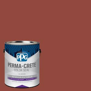 Color Seal 1 gal. PPG1065-7 Cedar Chest Satin Concrete Interior/Exterior Stain
