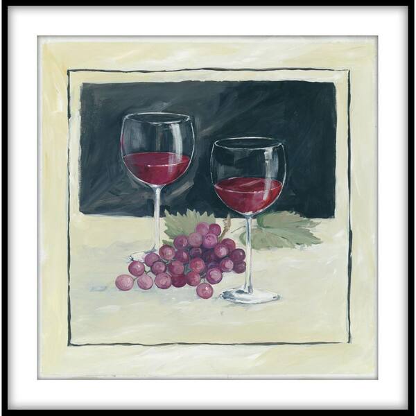 PTM Images 13.75 in. x 13.75 in. "Ocean Prints IV" Framed Wall Art