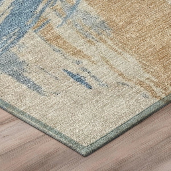 Chantille Machine Washable Indoor/Outdoor Abstract ACN2957 Baltic 8 ft. x 10 ft. Area Rug