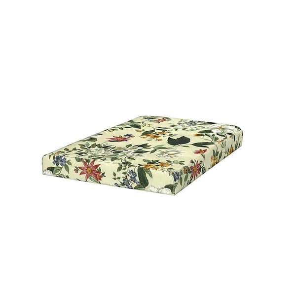 15 x 18 Sunbrella Outdoor Ottoman Replacement Cushion-Magnolia Antique