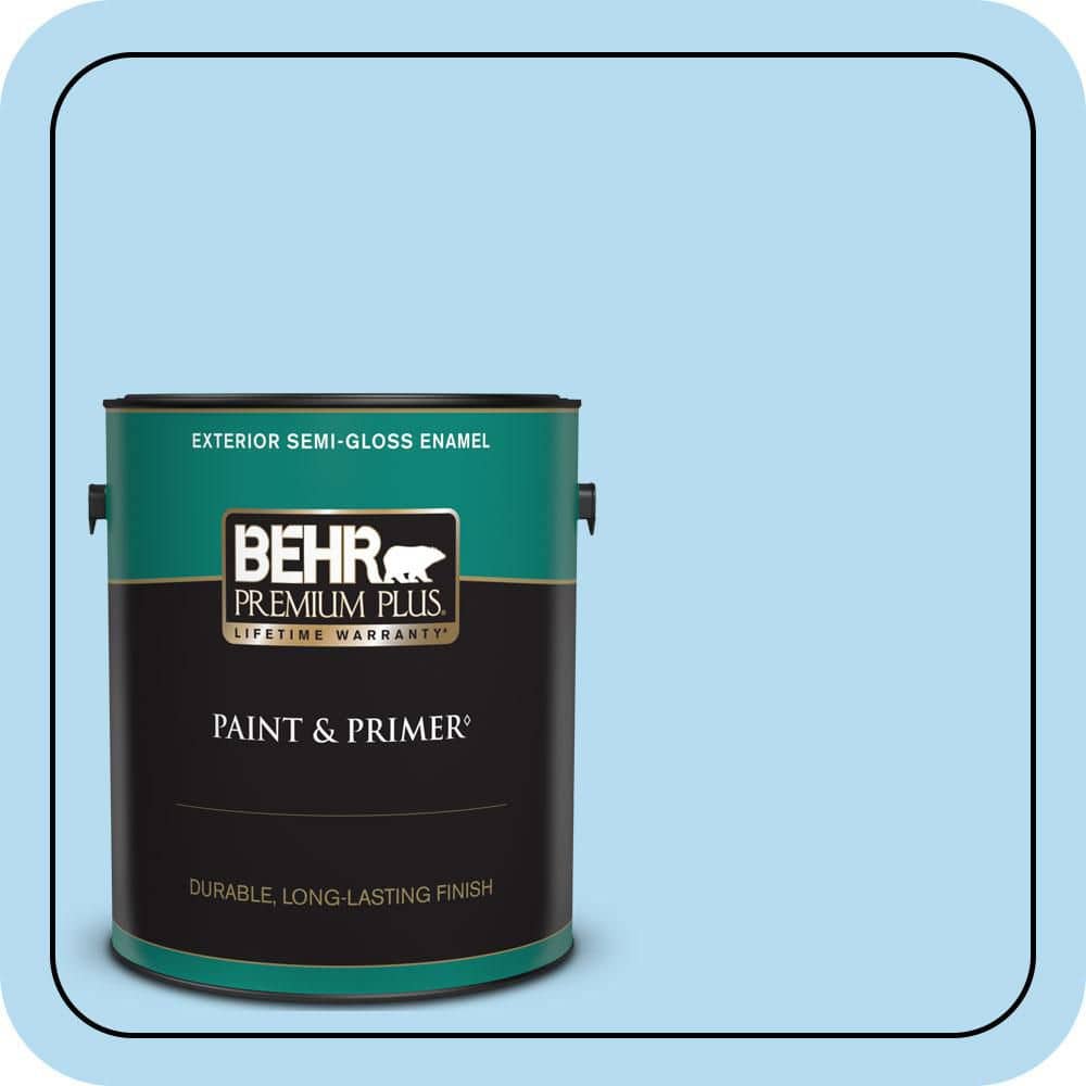 1 gal. #P500-2 Seashore Dreams Semi-Gloss Enamel Exterior Paint & Primer price history on PriceWatchPro