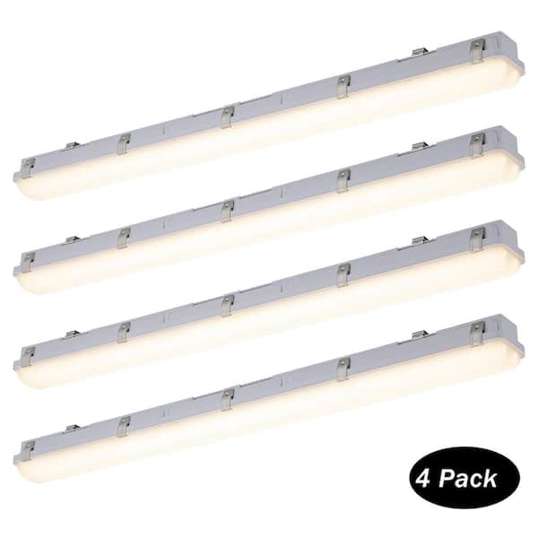 Metalux 8 ft. LED ST2 Striplight Selectable CCT 3500/4000/5000K