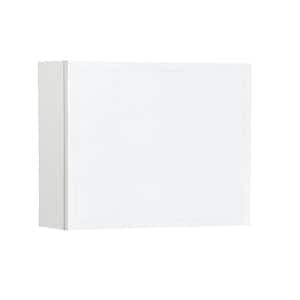 30 in. W x 26 in. H Rectangular White Aluminum Recessed/Surface Mount Medicine Cabinet with Mirror