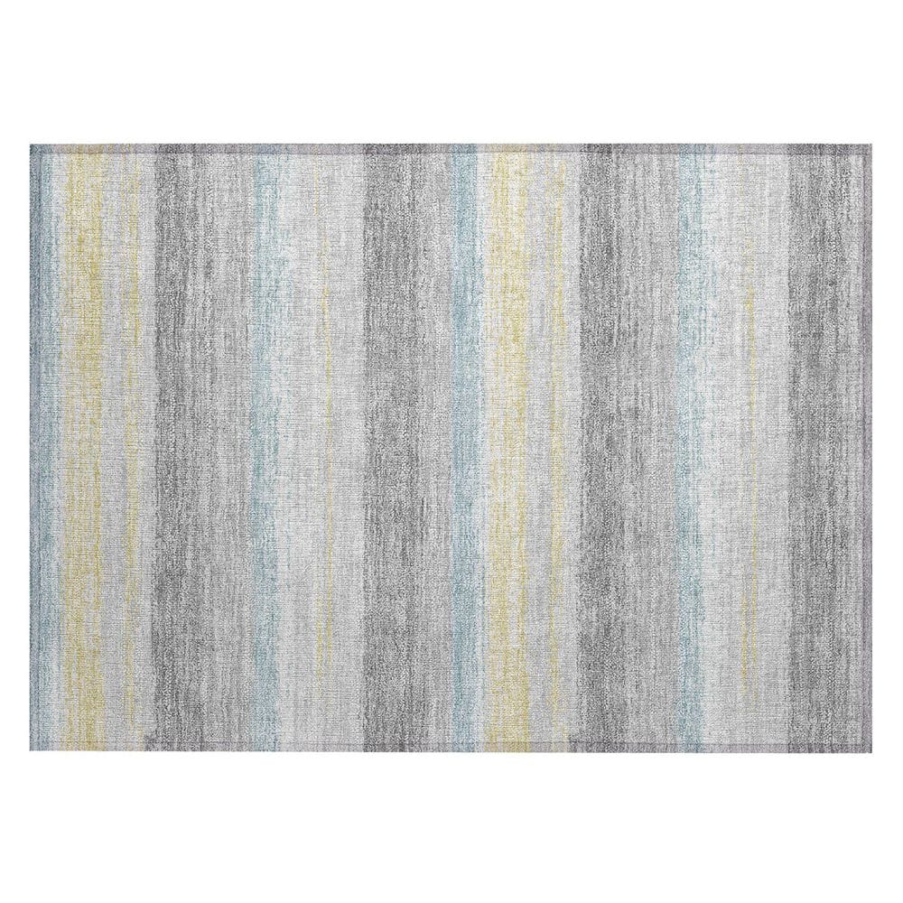 Chantille Machine Washable Indoor/Outdoor Abstract ACN2707 Silver 2 ft. x 3 ft. Accent Rug price history on PriceWatchPro