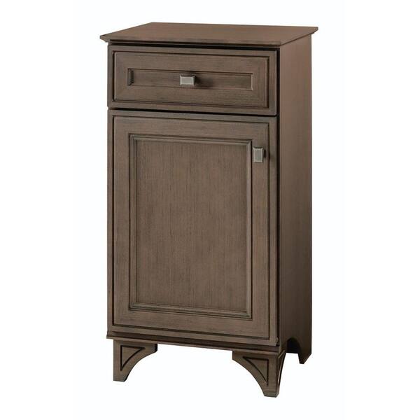 Home Decorators Collection Albright 19 in. Vanity Cabinet Only in Winter Gray