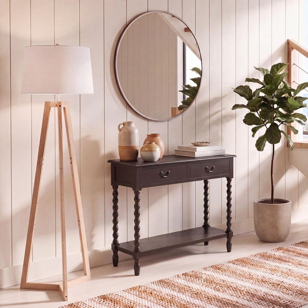 Athena 2 Drawer Console Table/Dark Chocolate price history on PriceWatchPro