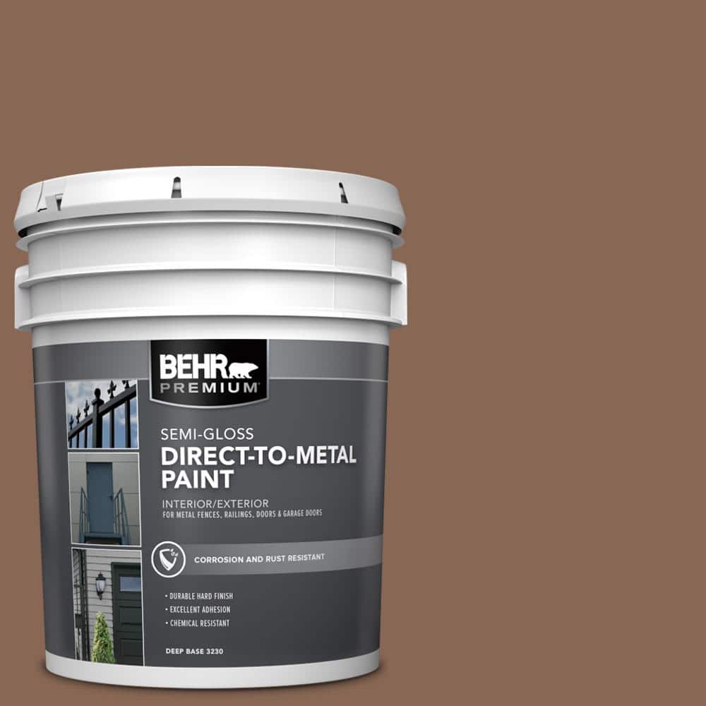 5 gal. #PPU3-17 Clay Pot Semi-Gloss Direct to Metal Interior/Exterior Paint price history on PriceWatchPro