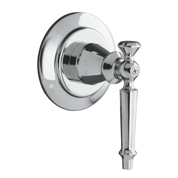 KOHLER Antique 1-Handle Transfer Valve Trim Kit in Polished Chrome (Valve Not Included)