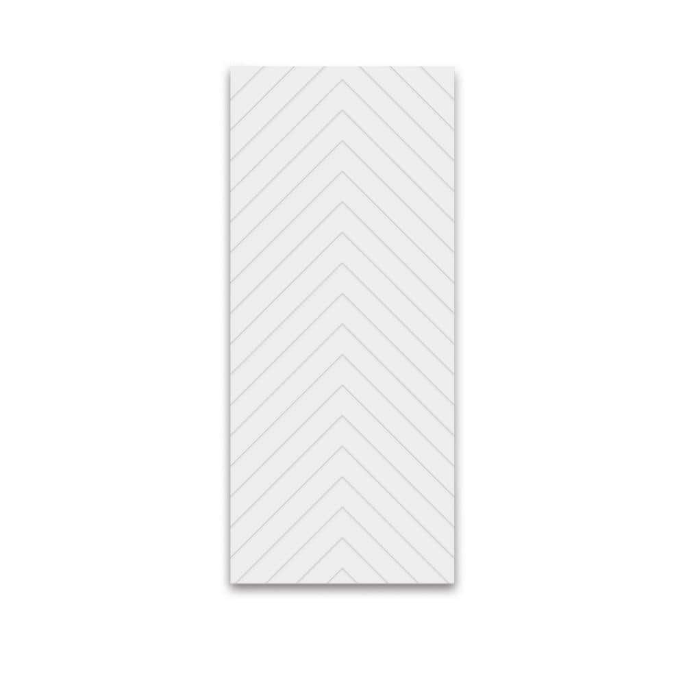 36 in. x 80 in. Hollow Core White Painted Composite MDF Interior Door Slab price history on PriceWatchPro