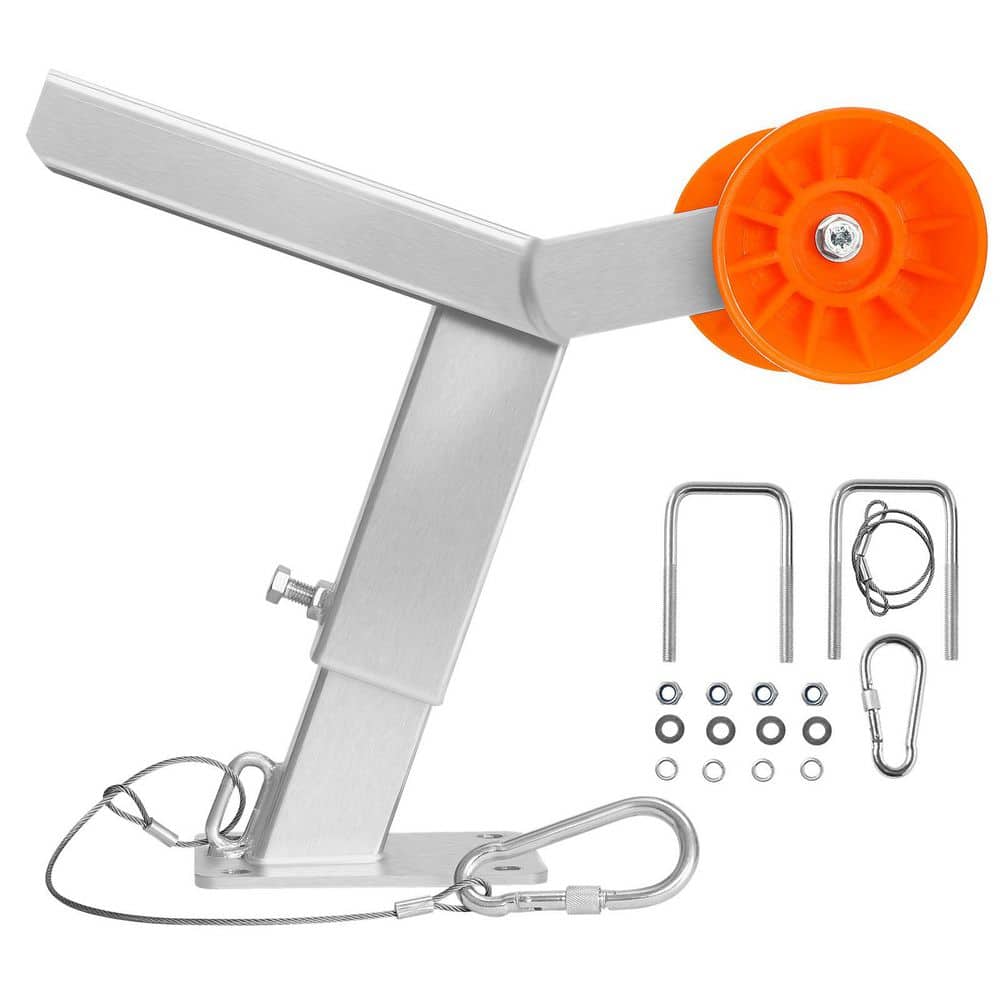Boat Trailer Winch Stand with Roller, Adjustable Height 14.3-21.6 In., U-Bolts for 2-3 In. W x 3-4 In. H Trailer Tongue price history on PriceWatchPro
