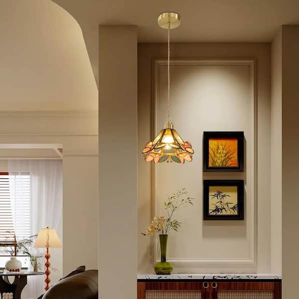 ペンダントランプ　BUTTERFLY’45 Butterfly 45-Watt 6-Light Black Pendant Light Integrated LED with