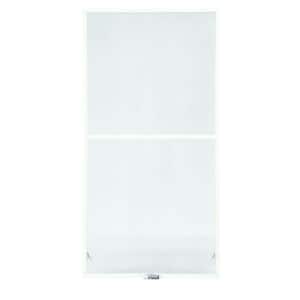 39-7/8 in. x 34-27/32 in. 200 and 400 Series White Aluminum Double-Hung TruScene Window Screen