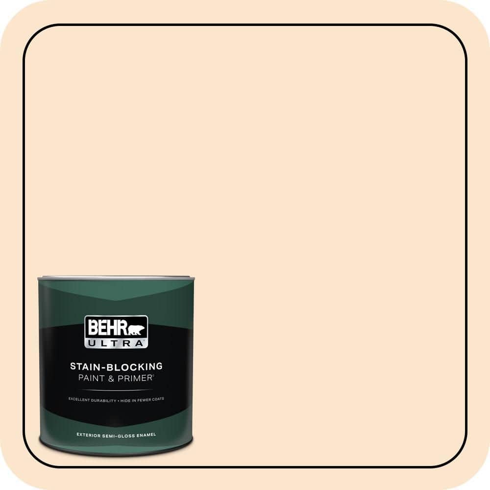 1 qt. #M240-1 Bay Scallop Semi-Gloss Enamel Exterior Paint & Primer price history on PriceWatchPro