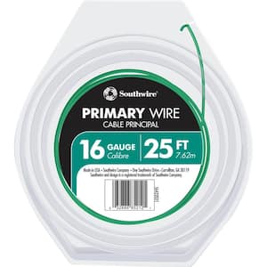 25 ft. 16 Green Stranded CU GPT Primary Auto Wire