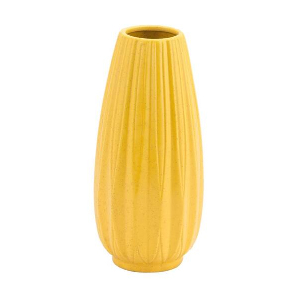 ZUO Yellow Acacia Medium Decorative Vase