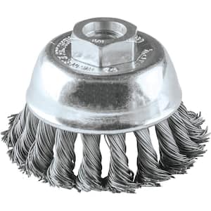 2-3/4 in. x 5/8 in.-11 Knot Wire Cup Brush