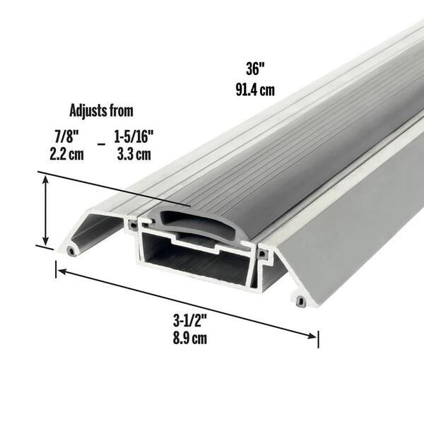 M-D Building Products Adjustable 3-1/2 in. x 35 in. Aluminum