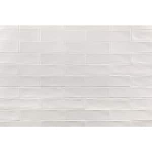 Strait White 3 in. x 12 in. Matte Ceramic Subway Wall Tile (22-Pieces 5.38 sq. ft. / Case)